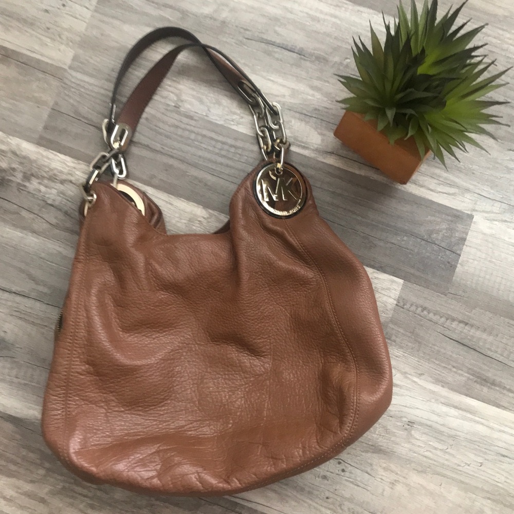 Michael Kors Brown Fulton purse